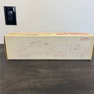 Sears Cream Box with Red Line-Art Truck and Stars